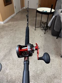 Okuma Cortez Rod And Reel Saltwater Fishing Setup