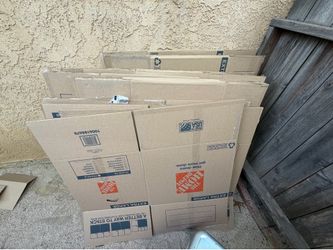 Free Extra Large and Large Moving Boxes Home Depot