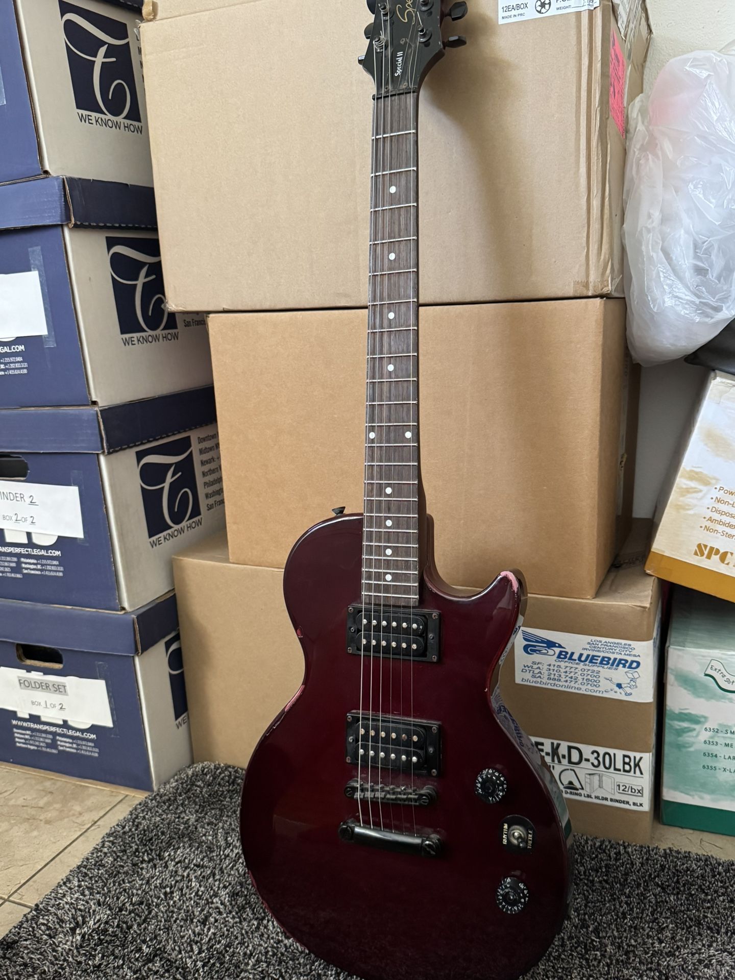 Epiphone Les Paul Special II Electric Guitar Wine Red For Trade