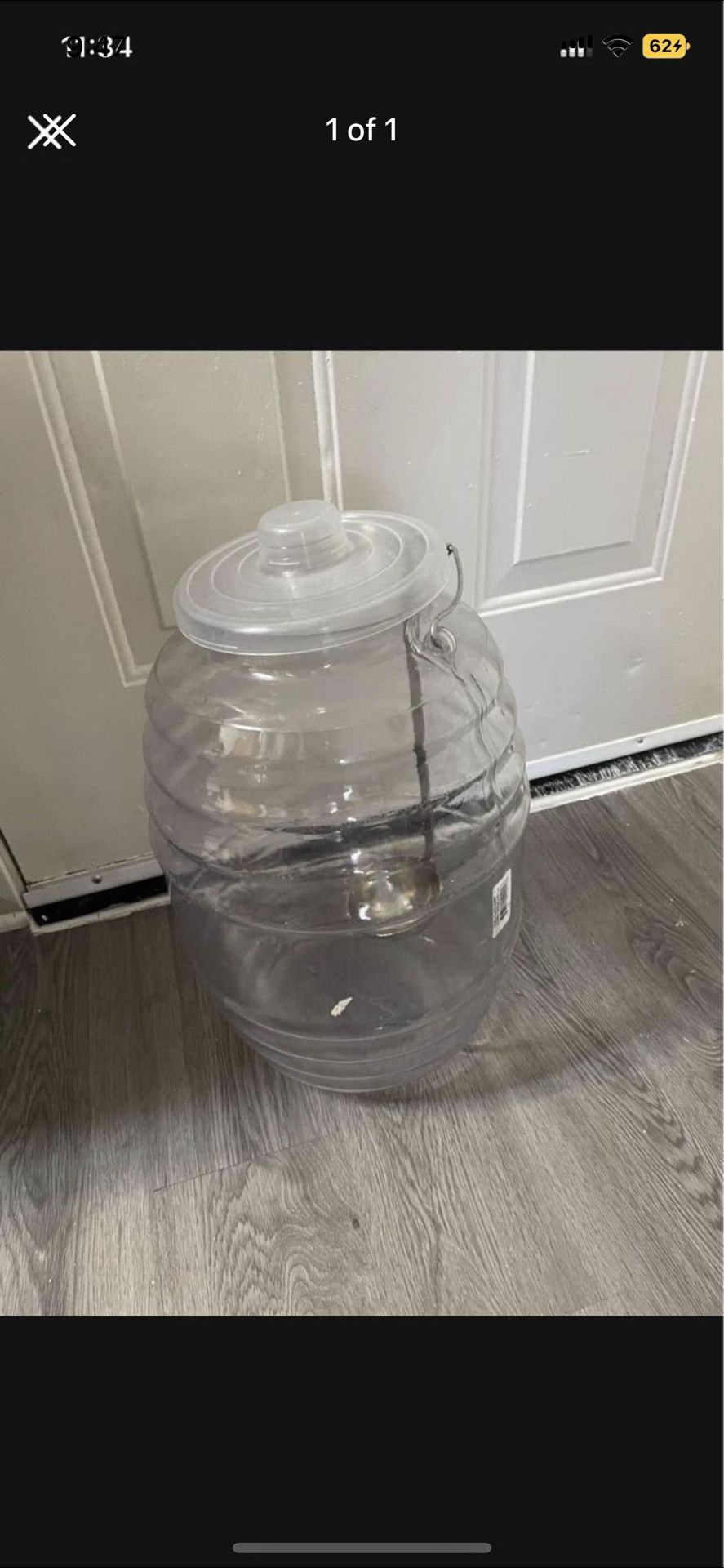 Made in Mexico Aguas Frescas 5-Gallon Vitrolero Plastic Water Container For Water Juice Party