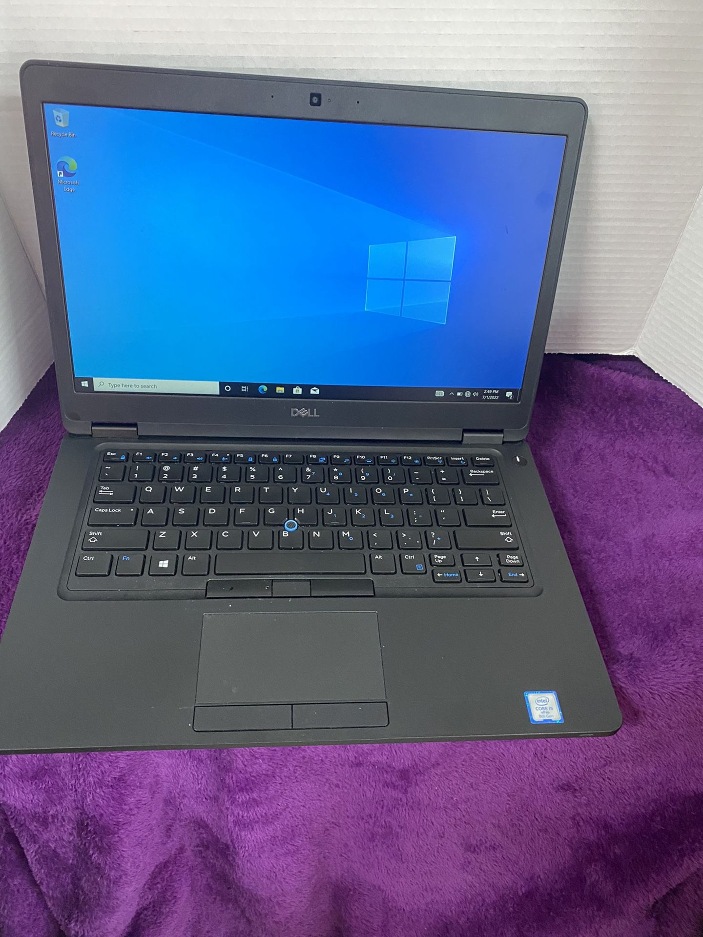 Dell latitude laptop 5491 Quad Core i5