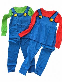 *New* Super Mario 4pc Pjs