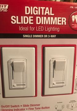 Digital slide dimmer