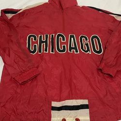 Vintage NBA Chicago Bulls Waterproof Track Suit Set Men’s XL