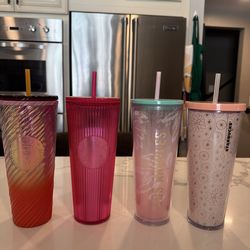 Starbucks tumblers