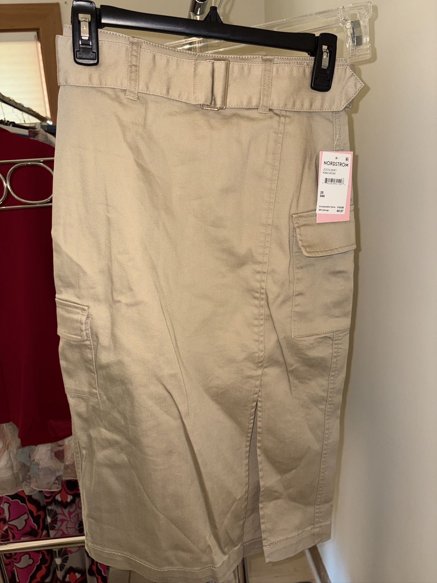 Juicy Couture Khaki Skirt NWT Size 26