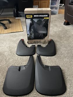 Husky Liners Mud Guards | Front and Rear Mud Guards - Black | 58176 | Fits 2009-2022 Ram 1500/Ram 1500 Classic, 2010-2018 Ram 2500/3500 w/ Single Rear