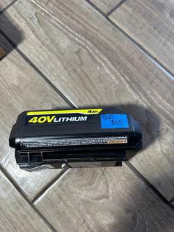 ryobi 40V Lithium-Ion 4 Ah High Capacity Battery (used)