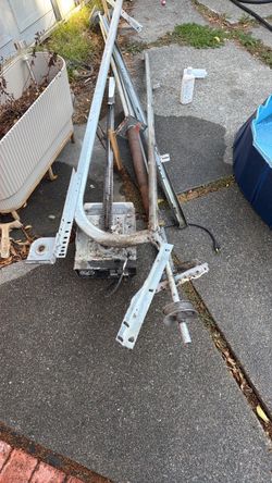 Free garage door and attachments