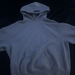 all grey essential hoodie