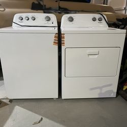 New Whirlpool Top Load Washer&Dryer