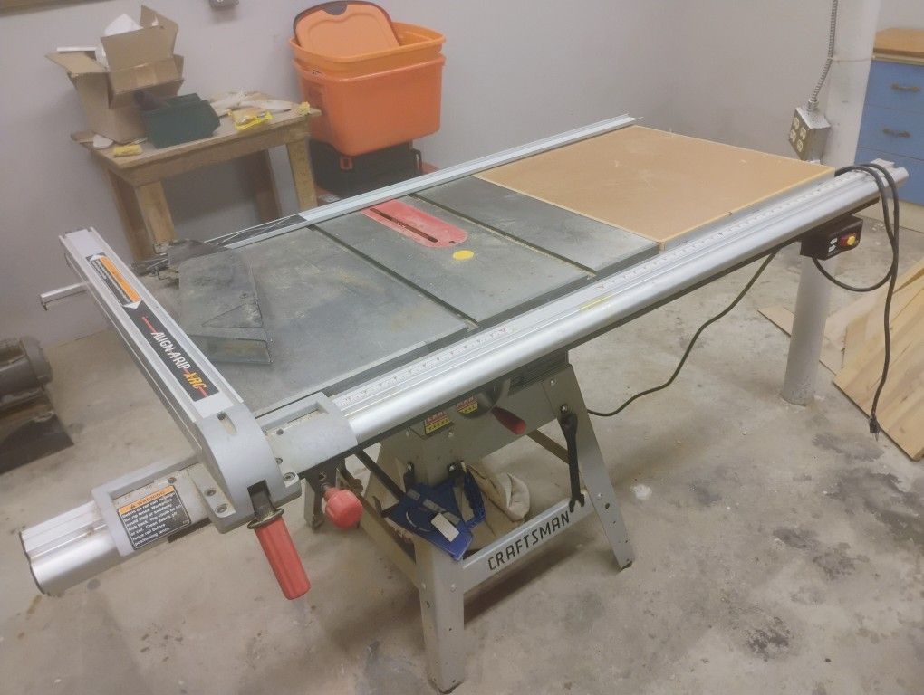 Craftsman Table Saw Great Comdition
