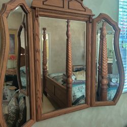 Gorgeous Oak Mirror