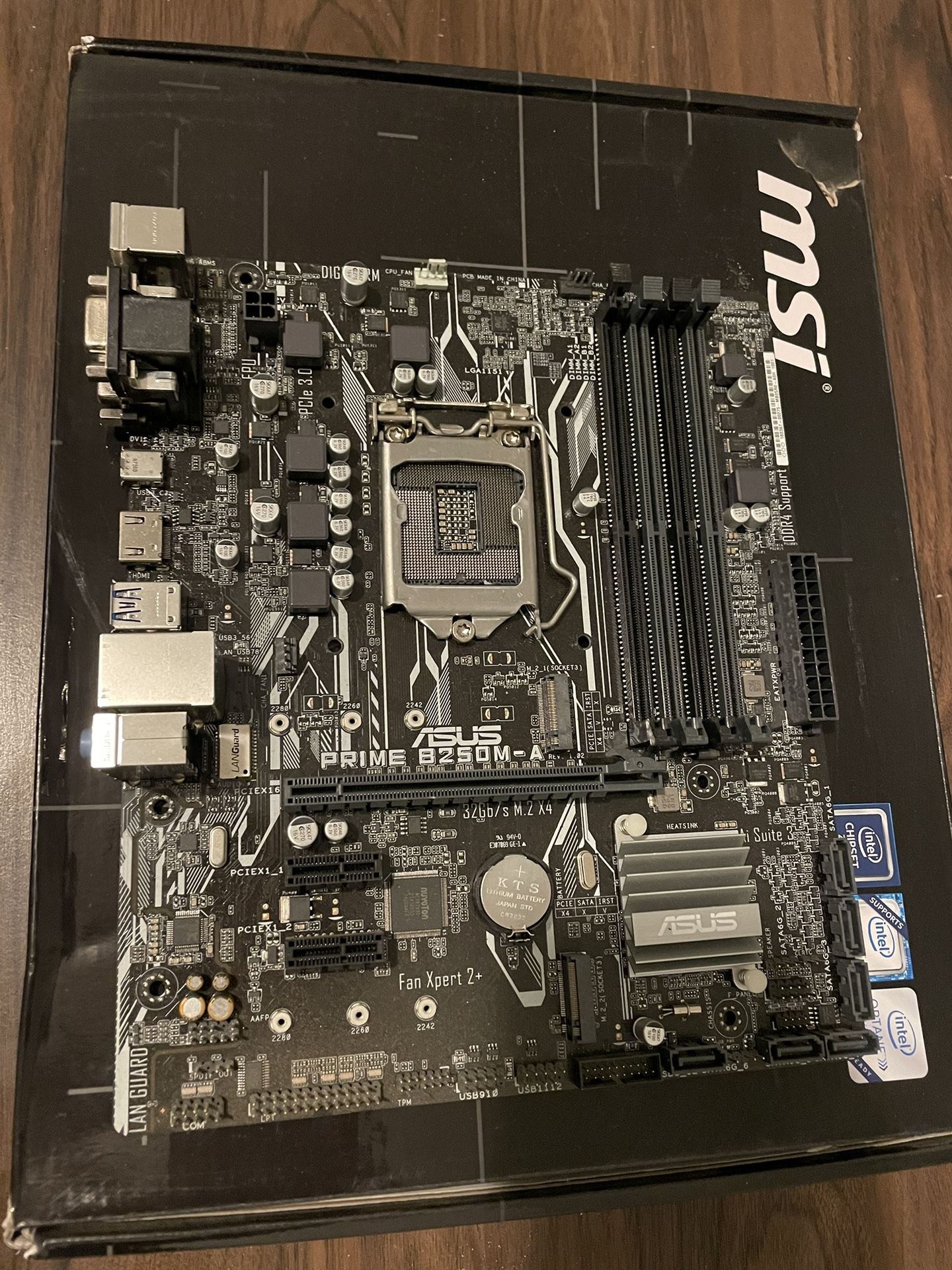 Asus Prime B-250M-A Motherboard