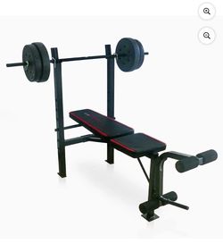 Bench Press and Leg Extension. 