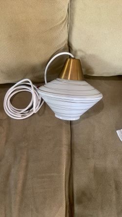 MCM Vintage Pendant Light