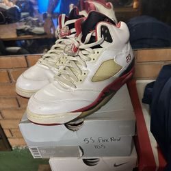 Fire red 5s
