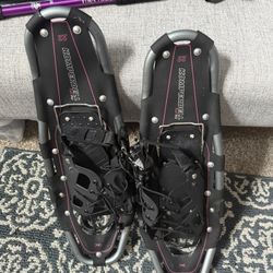 Snowshoes And Poles