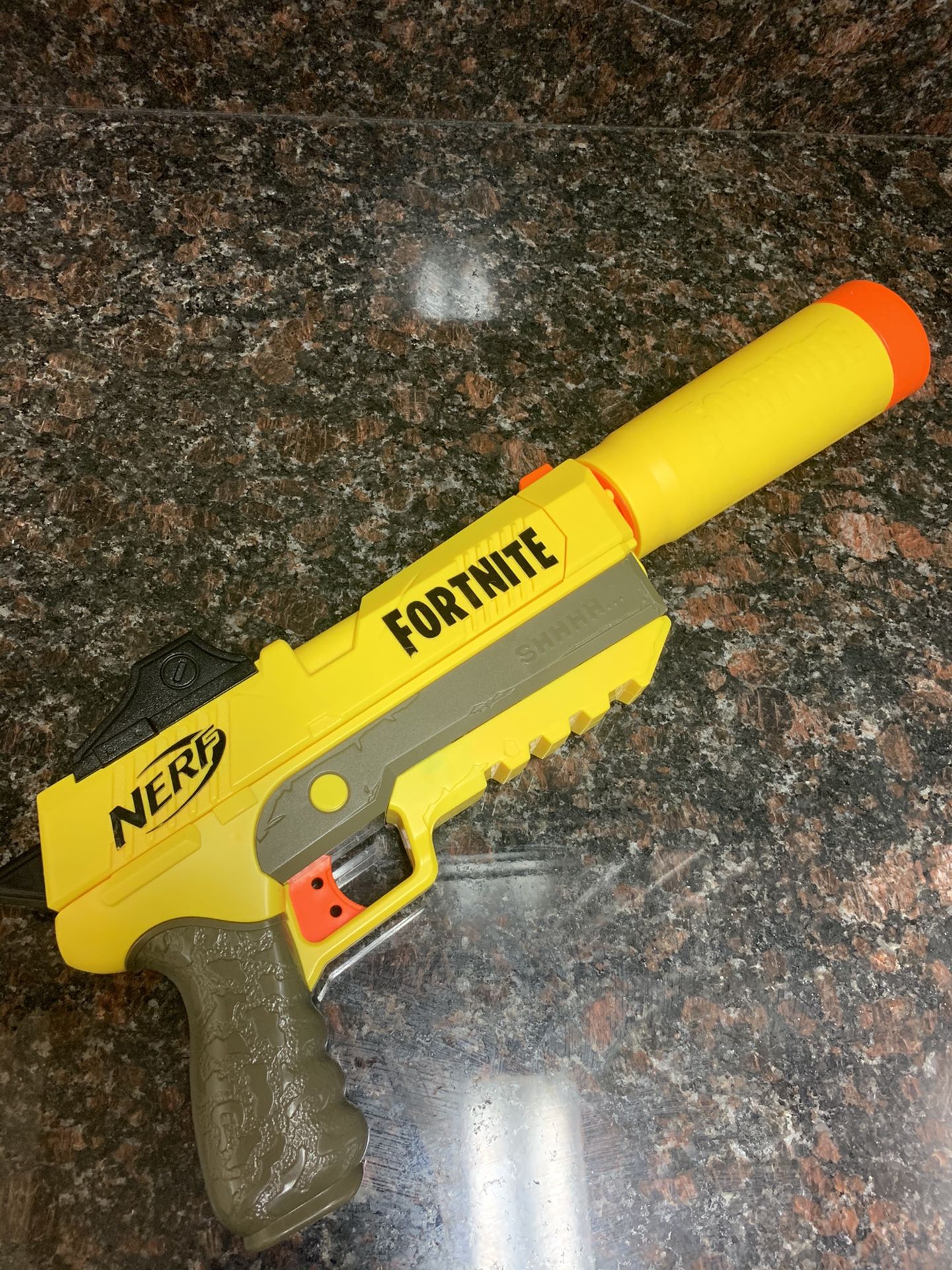 Fortnite X Nerf suppressed pistol