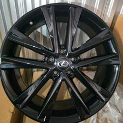 19 Inch Rims Fits Lexus 5x114.3 Full Set 