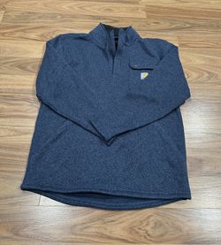 Carhartt Men's Wayland Relaxed Fit Midweight Quarter-Zip Pocket Sweater Size M