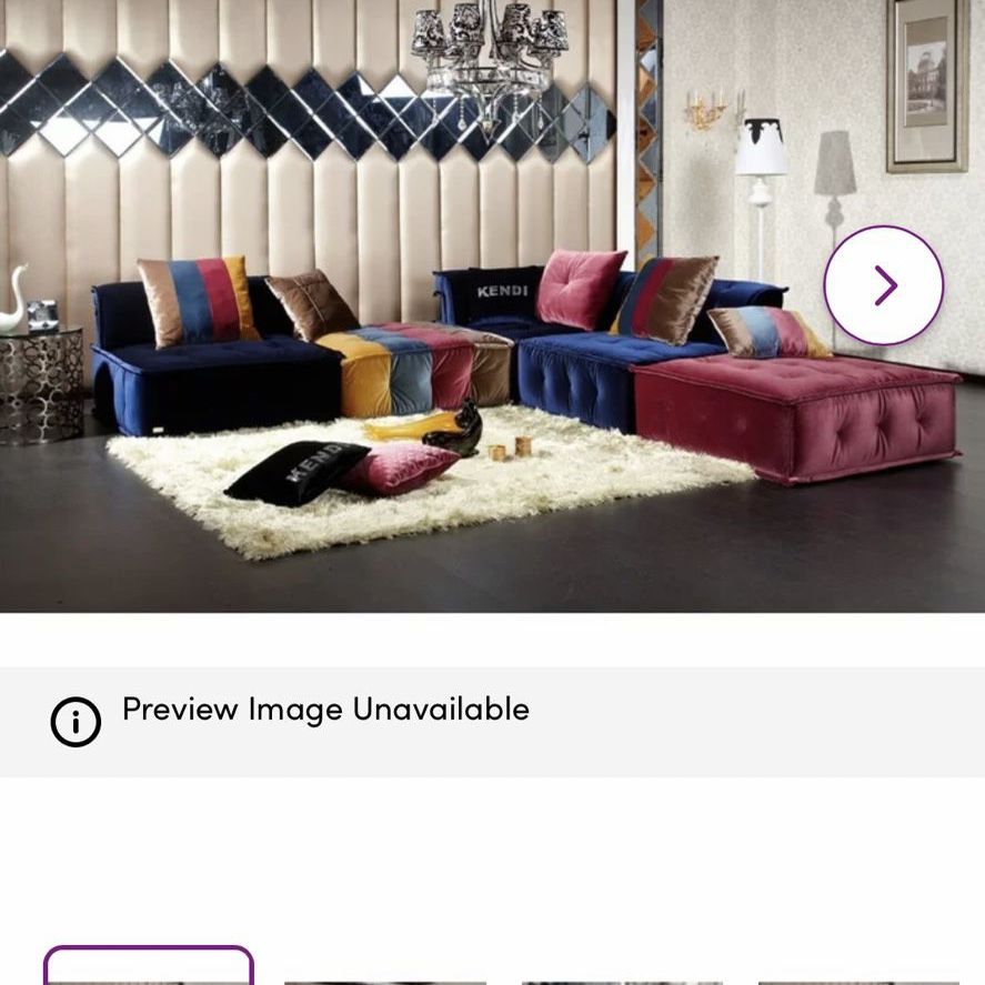 Okeefe Wide 120” Reversible Modular Sofa