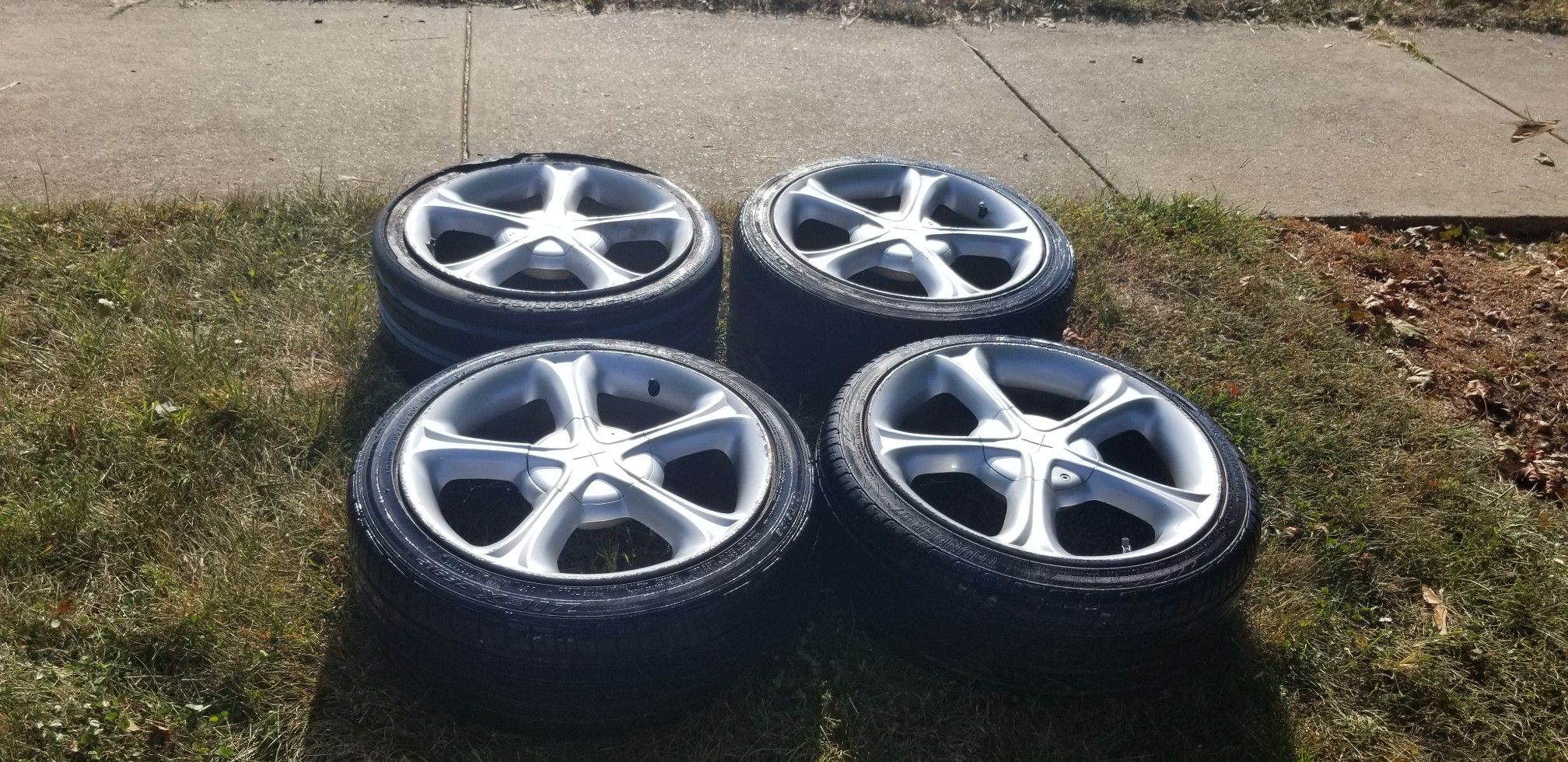 17 in 17x7.5 4x100 4x114.3 205 45 17 wheels rims tires