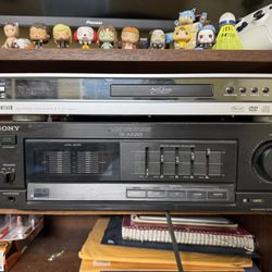 Dvd Player And Amp
