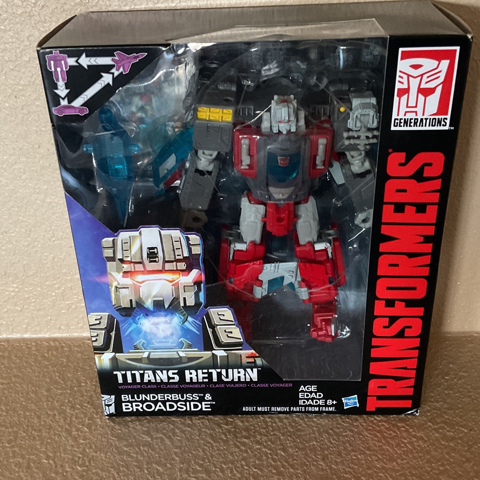 Transformers Titans Return Voyager Titan Master Blunderbuss & Broadside
