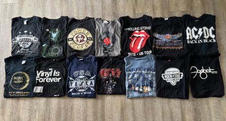 14 Rock Music Mens XL/2XL T-Shirts