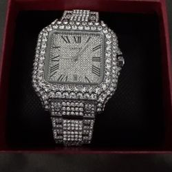 ** BEST OFFER**VVS Moissanite Watch 