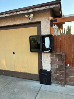 Tesla wall connector EV car charger nema 1450 outlet installation