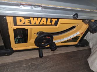 DeWalt table saw