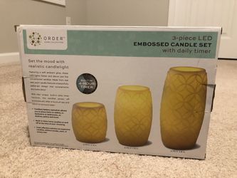 Order 3pc LED candle