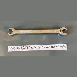 Snap On (1/2x 9/16) Flare Nut Wrench