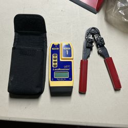 LAN Cable Connectivity Checker With Pliers