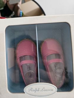 Baby girl ralph lauren shoes new size 3