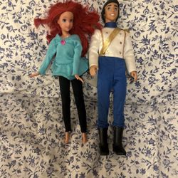 Ariel and Eric Dolls