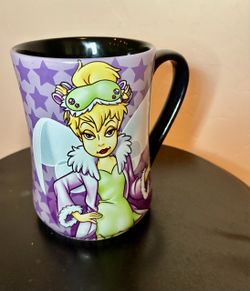 Disney Tinker Bell Purple Ceramic Coffee Mug