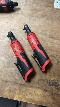 Milwaukee M12 12V Lithium-Ion Cordless 3/8 in. Ratchet (Tool-Only)$75 EACH