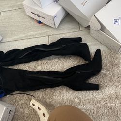 Knee High Heel Boots