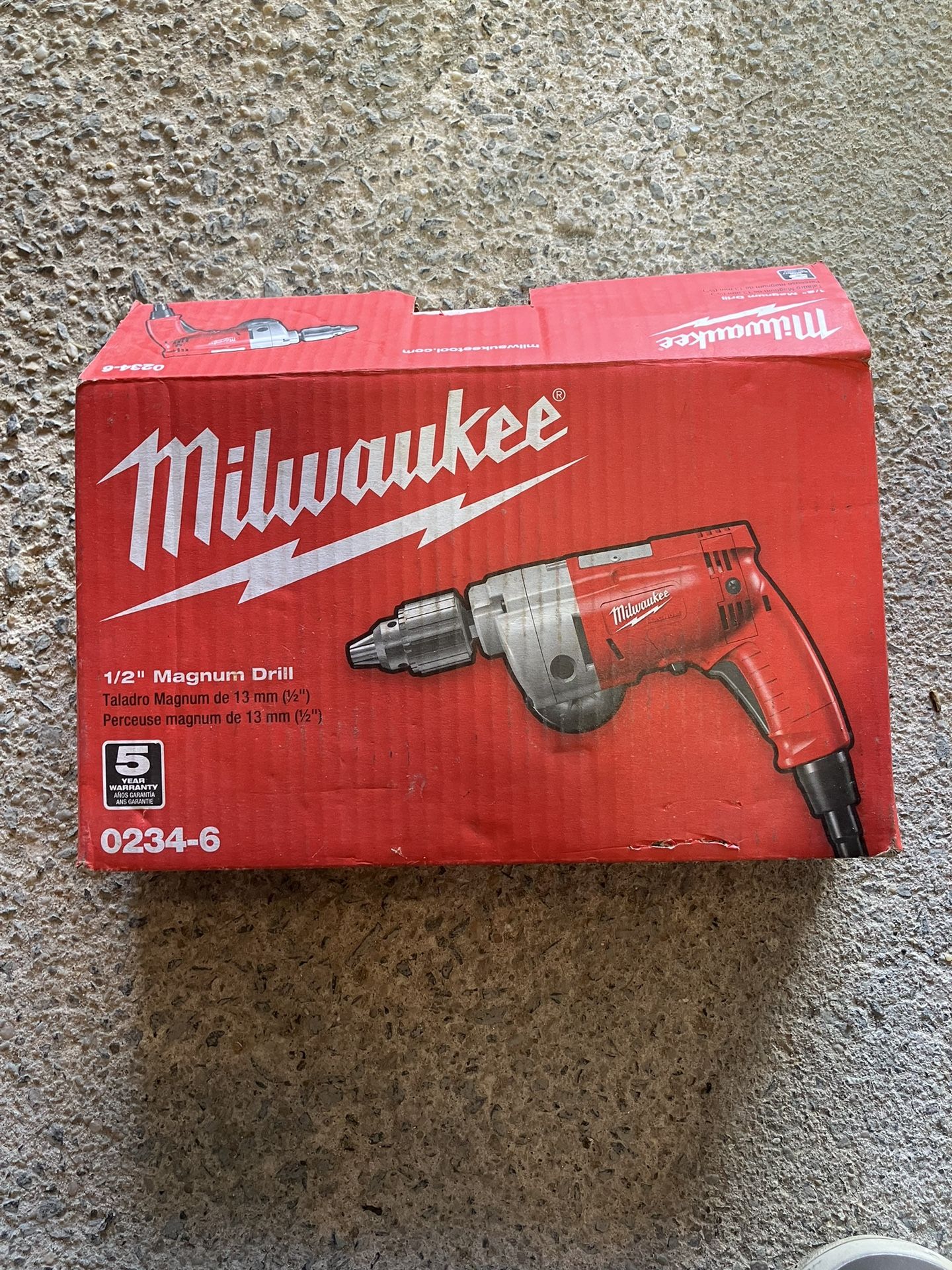 Milwaukee Tool 1/2 In Magnum drill