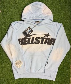Hellstar Baby Blue Graphic Hoodie