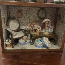 Doll House With Furnitures Deco