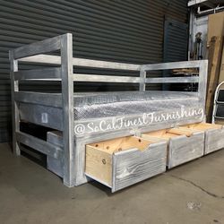 Twin Daybed With Drawers And Mattress