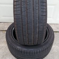 Like New 295/40R20 Pirelli Scorpion Verde Tires 