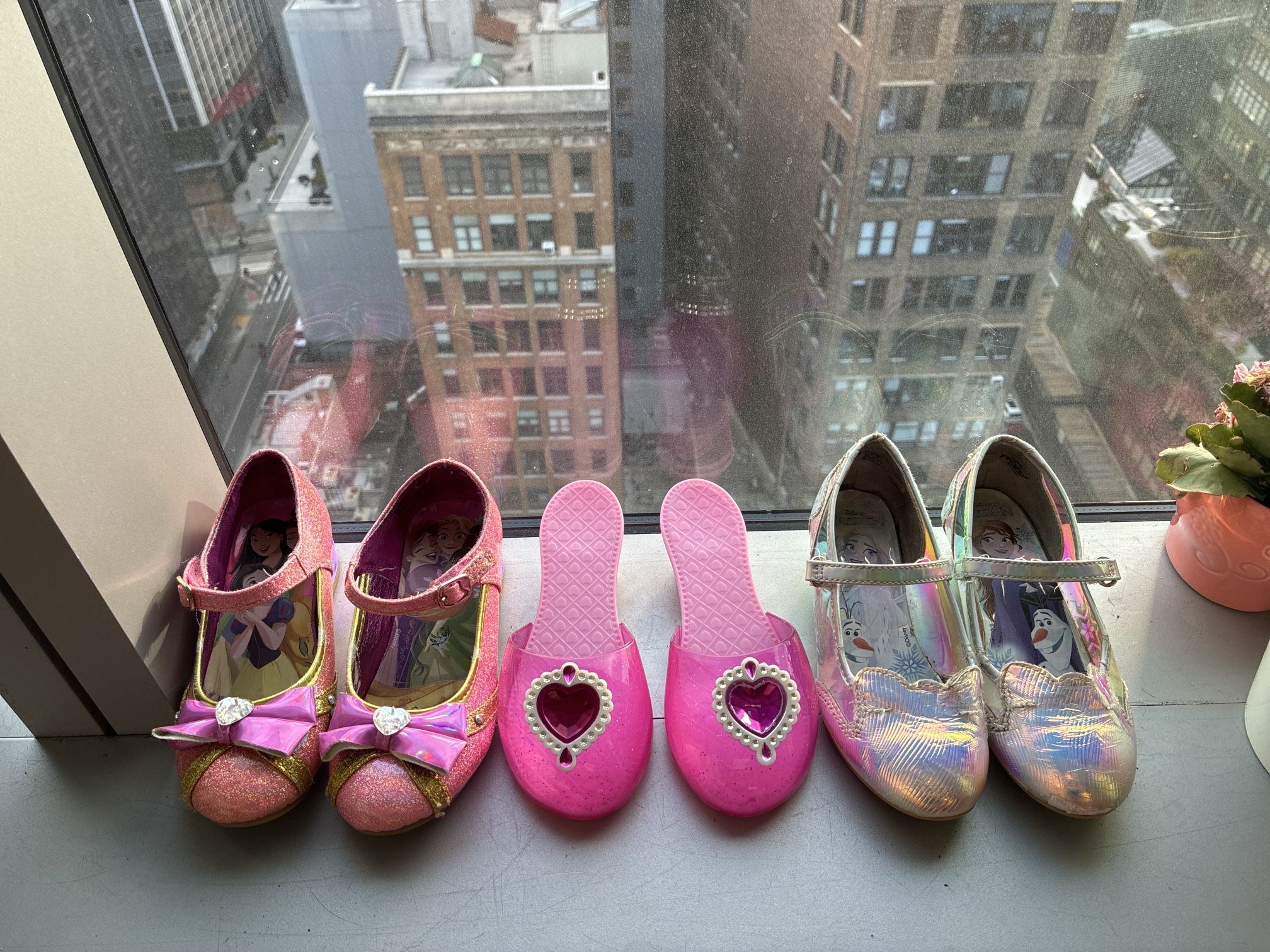 Kids Disney Princess Frozen Little Mermaid play Pretend shoes