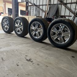 20” Chevy Silverado Rims & tires