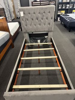 Brand New Twin upholstered Bed Frames 