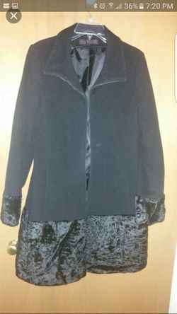 Long black jacket